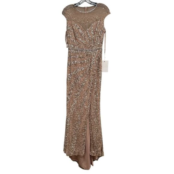 Mac Duggal Sleeveless Beaded & Sequined Gown - Size 2 - NWT - Picture 4 of 6